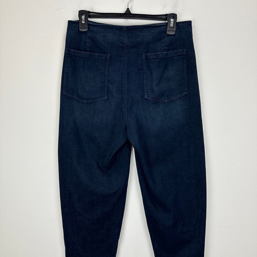 NEW Eileen Fisher Mineral Wash Organic Denim Pant Jeans Barrel Tapered US 6 - Picture 7 of 8